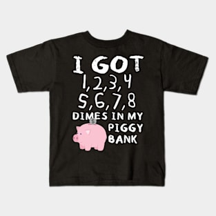 PIGGY BANK Kids T-Shirt